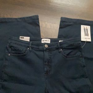 WILLIAM RAST wide leg crop denim jeans Size 8 29